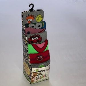 NWT 6pr Men’s Disney Muppets Crew Socks